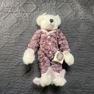 VTG 1998 GANZ COTTAGE COLLECTIBLES TEDDY LINDSEY JOINTED POSEABLE PLUSH BEAR 20’